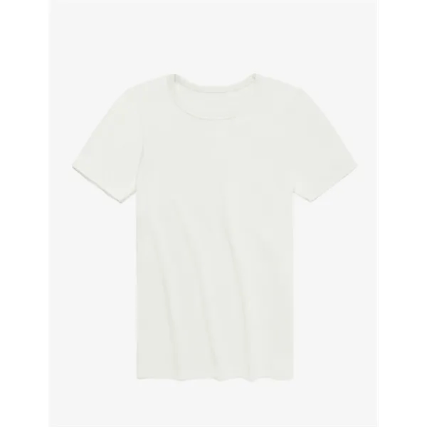 8.5 oz Sustainable Cotton Ribbed SS Tee 290 GSM - ROSR - 8.5 oz Sustainable Cotton Ribbed SS Tee 290 GSM - ROSR - Image 0 of 4