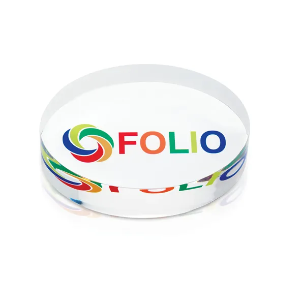 JAFFA® Oval Acrylic Paperweight - JAFFA® Oval Acrylic Paperweight - Image 2 of 2