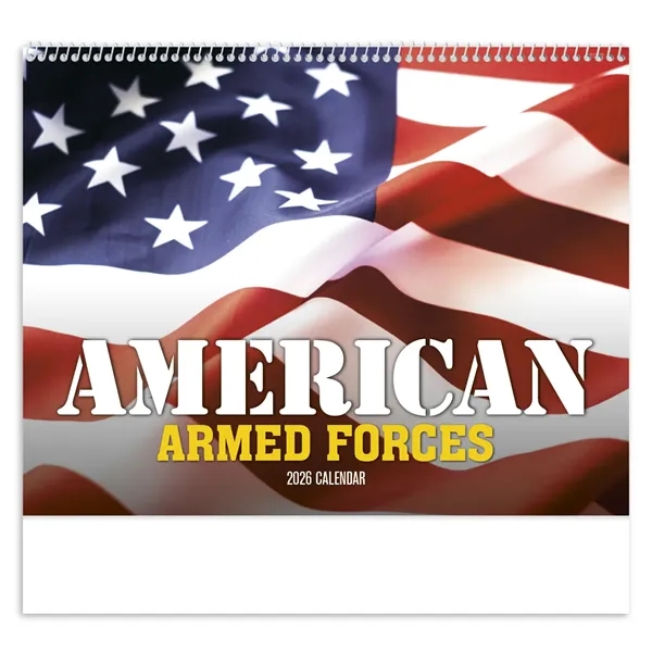 Good Value™ American Armed Forces - Spiral Calendar - Good Value™ American Armed Forces - Spiral Calendar - Image 2 of 2