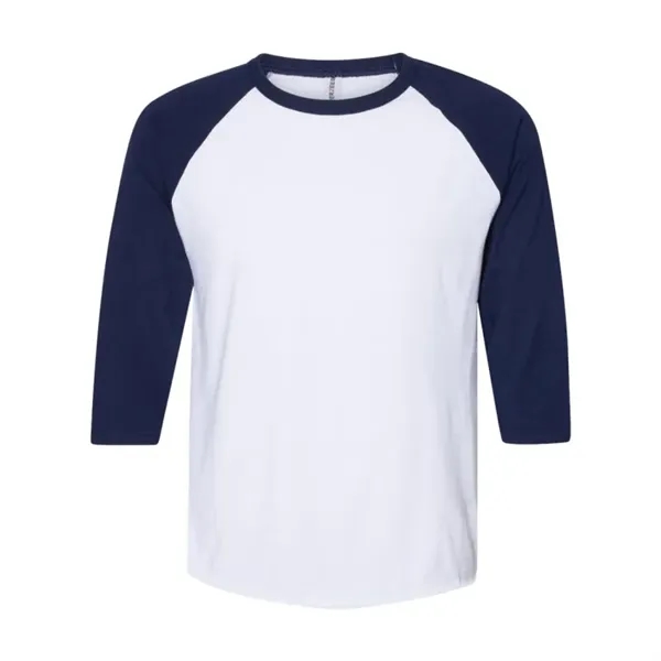 JERZEES Premium Blend Ringspun Three-Quarter Sleeve Ragla... - JERZEES Premium Blend Ringspun Three-Quarter Sleeve Ragla... - Image 4 of 7