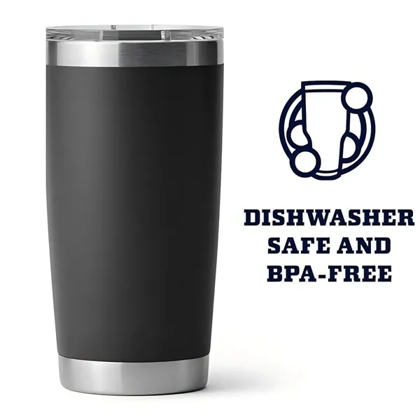 Stainless Steel Vacuum Insulated Tumbler 20 oz - Stainless Steel Vacuum Insulated Tumbler 20 oz - Image 1 of 4
