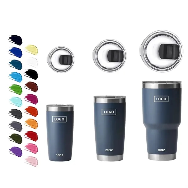 Stainless Steel Vacuum Insulated Tumbler 20 oz - Stainless Steel Vacuum Insulated Tumbler 20 oz - Image 3 of 4