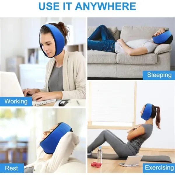 Wrap with Gel Pack for Jaw Pain Relief - Wrap with Gel Pack for Jaw Pain Relief - Image 3 of 3