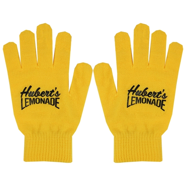 Pantone Matched Knit Gloves - Pantone Matched Knit Gloves - Image 1 of 3