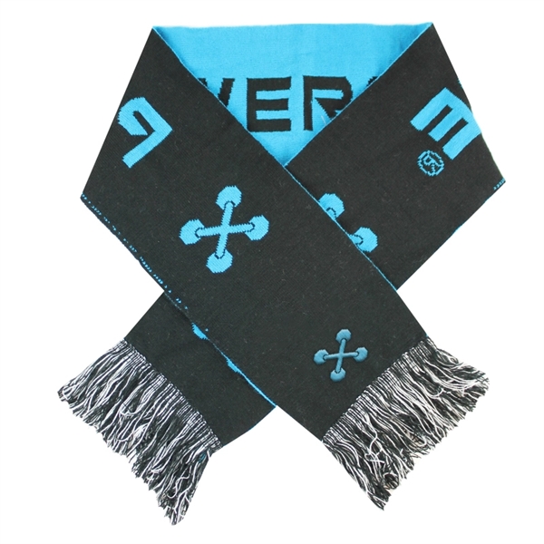 Pantone Matched Jacquard Stadium Scarf - Pantone Matched Jacquard Stadium Scarf - Image 1 of 4