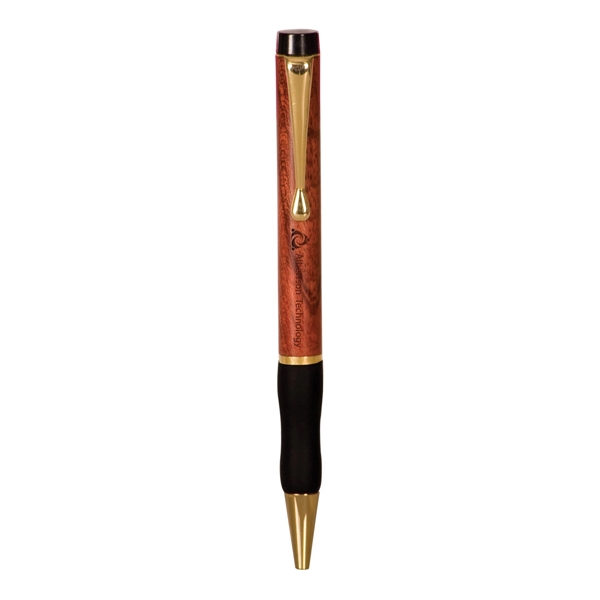 Wide Rosewood Pen with Gripper - Wide Rosewood Pen with Gripper - Image 0 of 1