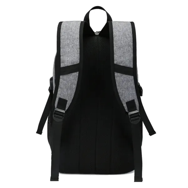 Water Resistant Pro-Tech Laptop Backpack /Usb Charging Port - Water Resistant Pro-Tech Laptop Backpack /Usb Charging Port - Image 4 of 4