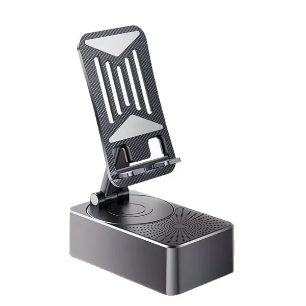 Phone Stand with Wireless Bluetooth Speaker and Power Bank - Phone Stand with Wireless Bluetooth Speaker and Power Bank - Image 7 of 7