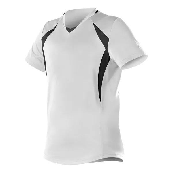 Alleson Athletic Girls' Short Sleeve Fastpitch Jersey - Alleson Athletic Girls' Short Sleeve Fastpitch Jersey - Image 12 of 12