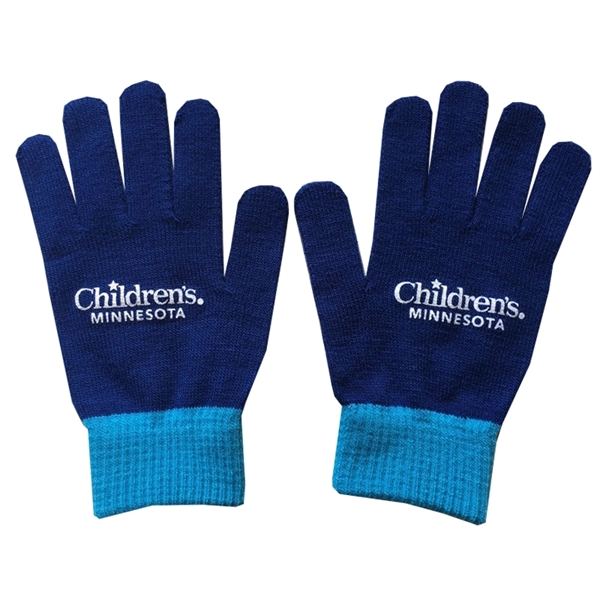 Custom Pantone Matched Knit Gloves