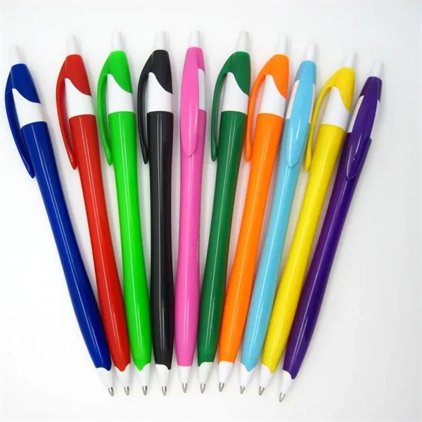 Neon Curve Grip Ballpoint Pen - Neon Curve Grip Ballpoint Pen - Image 2 of 4