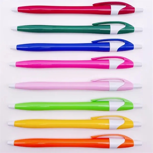 Neon Curve Grip Ballpoint Pen - Neon Curve Grip Ballpoint Pen - Image 3 of 4