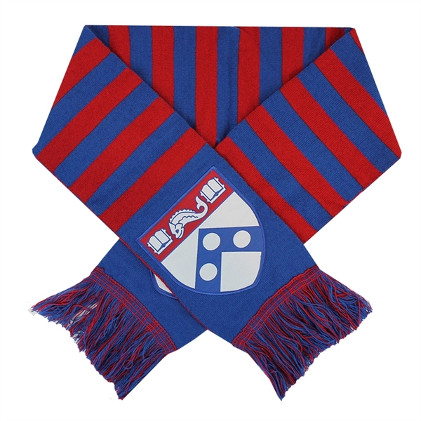 Custom Pantone Matched Jacquard Stadium Scarf