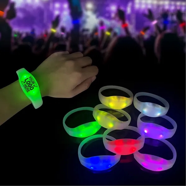 LED Steady Illumination Stretch Bracelet - LED Steady Illumination Stretch Bracelet - Image 0 of 5