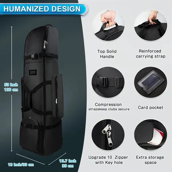 Outdoors Soft-Sided Golf Travel Bag - Outdoors Soft-Sided Golf Travel Bag - Image 2 of 4