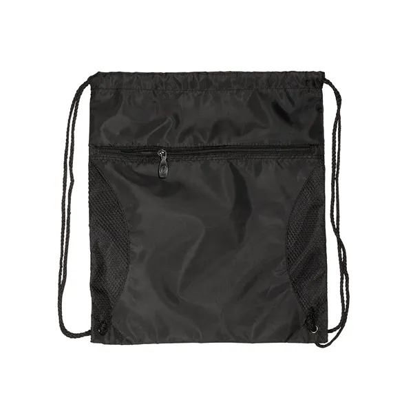 Mesh Drawstring Backpack - Mesh Drawstring Backpack - Image 2 of 9