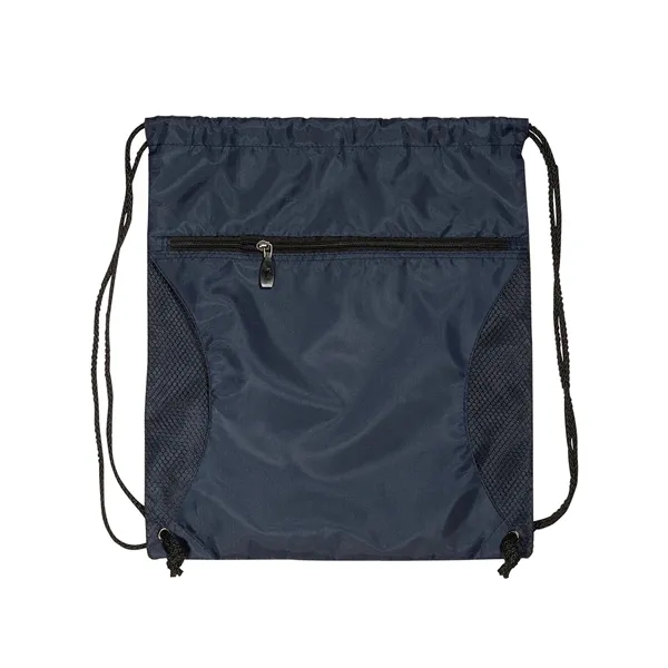 Mesh Drawstring Backpack - Mesh Drawstring Backpack - Image 5 of 9
