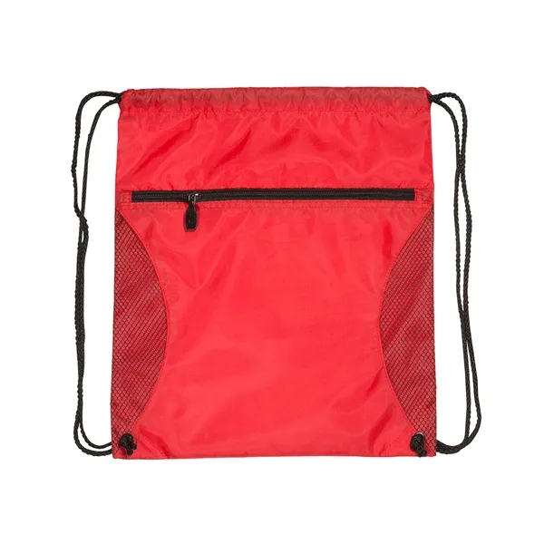 Mesh Drawstring Backpack - Mesh Drawstring Backpack - Image 9 of 9