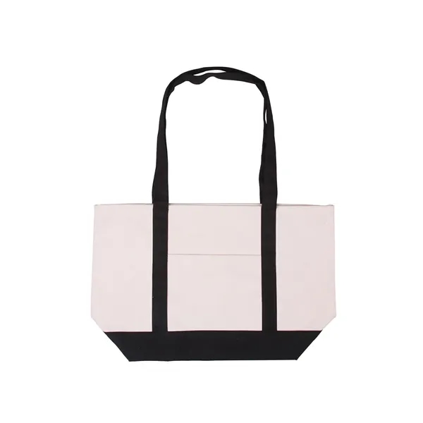 Cotton Canvas Boat Tote Bag - Cotton Canvas Boat Tote Bag - Image 2 of 9