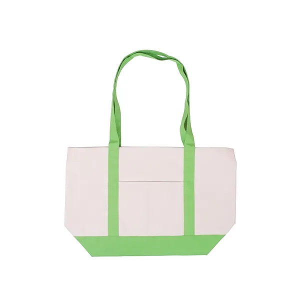 Cotton Canvas Boat Tote Bag - Cotton Canvas Boat Tote Bag - Image 7 of 9