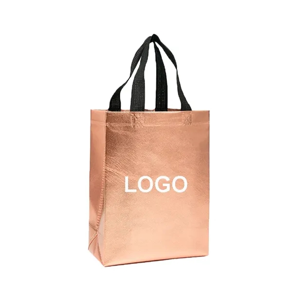 Glossy Reusable Nonwoven Grocery Bags - Glossy Reusable Nonwoven Grocery Bags - Image 2 of 3