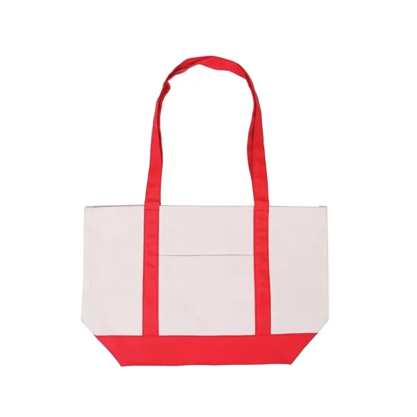 Cotton Canvas Boat Tote Bag - Cotton Canvas Boat Tote Bag - Image 9 of 9
