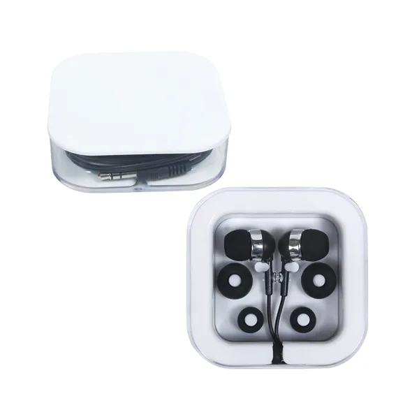 Earbuds In Square Case - Earbuds In Square Case - Image 1 of 7