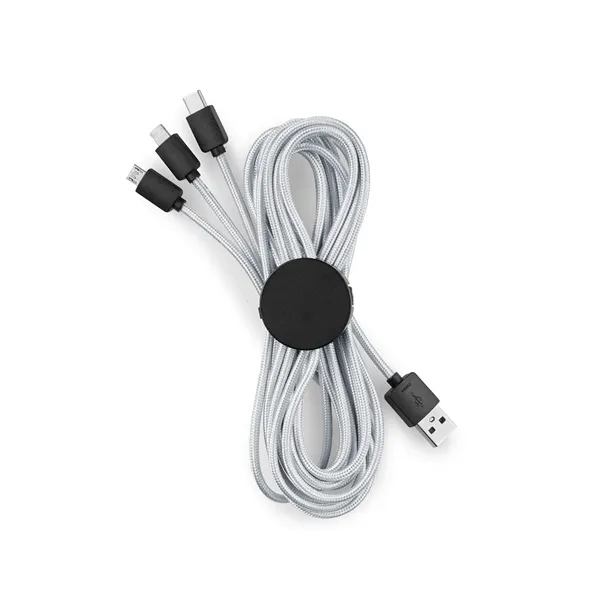 Light-Up-Your-Logo 10 Foot 2-in-1 Cable - Light-Up-Your-Logo 10 Foot 2-in-1 Cable - Image 1 of 5