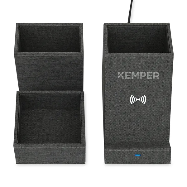 Eden Wireless Charging Desk Organizer - Eden Wireless Charging Desk Organizer - Image 3 of 5