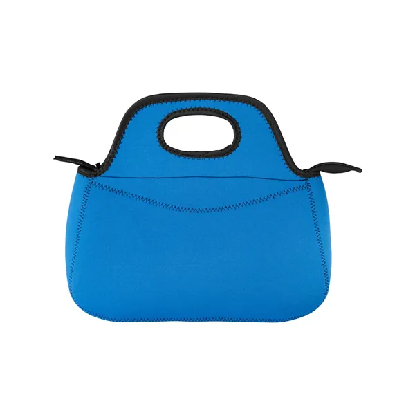 Zippered Neoprene Lunch Cooler Tote Bag - Zippered Neoprene Lunch Cooler Tote Bag - Image 2 of 6