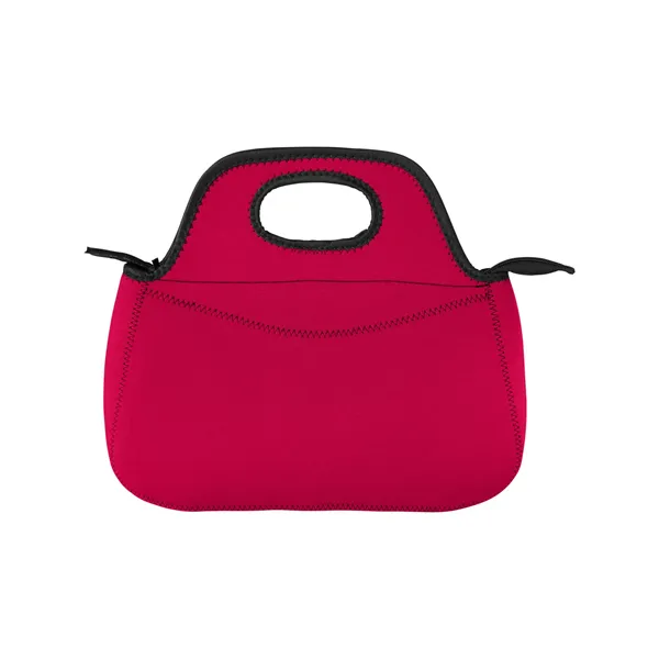 Zippered Neoprene Lunch Cooler Tote Bag - Zippered Neoprene Lunch Cooler Tote Bag - Image 4 of 6