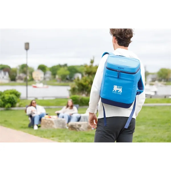 Igloo® Day Chiller Backpack 24 Can Soft Cooler - Igloo® Day Chiller Backpack 24 Can Soft Cooler - Image 4 of 16