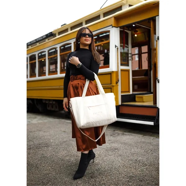 Skyler rPET Work to Weekend Laptop Tote - Skyler rPET Work to Weekend Laptop Tote - Image 7 of 9