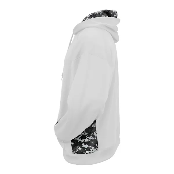 Badger Men's Digital Camo Colorblock Performance Fleece H... - Badger Men's Digital Camo Colorblock Performance Fleece H... - Image 38 of 39