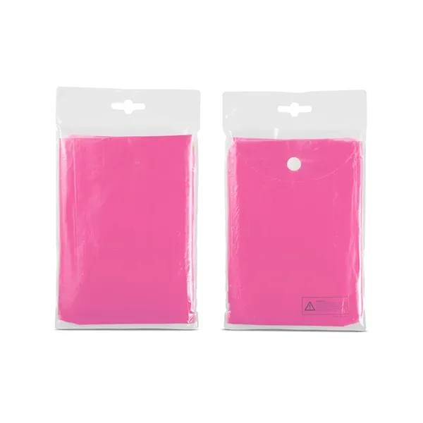 Disposable Rain Poncho - Disposable Rain Poncho - Image 10 of 11