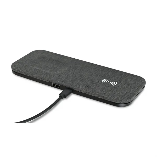 Eden Recycled rPET Wireless Dual Charging Pad