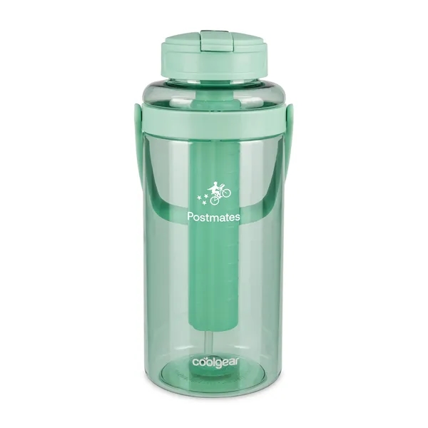 Custom Cool Gear® Orlando Bottle with Freezer Stick - 64 Oz.
