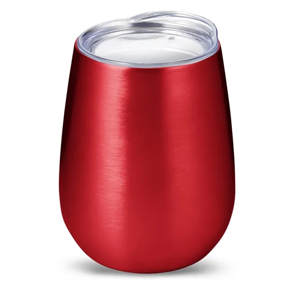 10 oz. Stemless Insulated Wine Tumbler With Lid - 10 oz. Stemless Insulated Wine Tumbler With Lid - Image 2 of 12