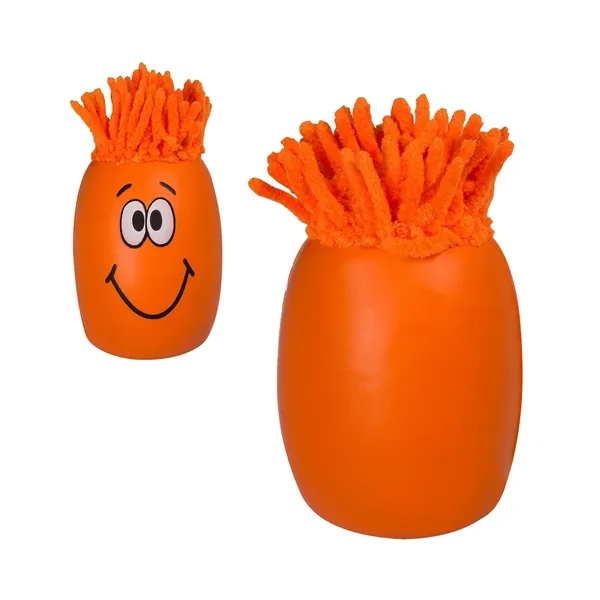 MopToppers Smiling Oblong Stress Ball - MopToppers Smiling Oblong Stress Ball - Image 1 of 12