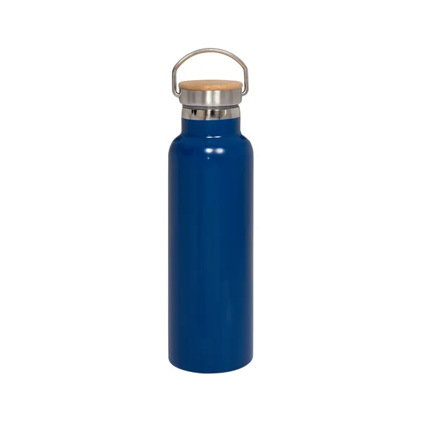 20 oz. Vacuum Insulated Water Bottle With Bamb... - 20 oz. Vacuum Insulated Water Bottle With Bamb... - Image 7 of 8