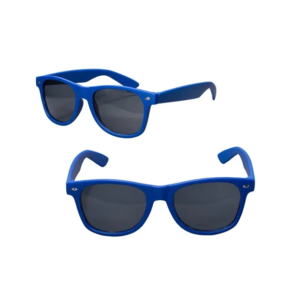 Rubberized Finish Fashion Sunglasses - Rubberized Finish Fashion Sunglasses - Image 1 of 2