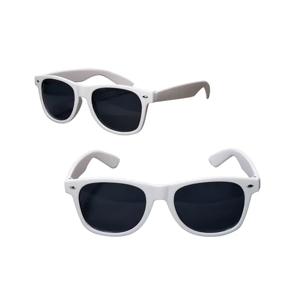 Rubberized Finish Fashion Sunglasses - Rubberized Finish Fashion Sunglasses - Image 2 of 2