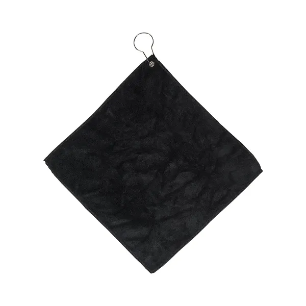 Microfiber Golf Towel With Grommet And Hook - Microfiber Golf Towel With Grommet And Hook - Image 1 of 9