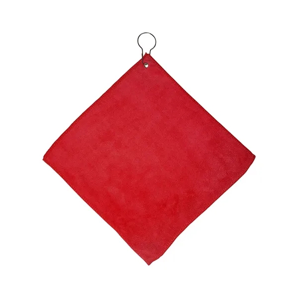 Microfiber Golf Towel With Grommet And Hook - Microfiber Golf Towel With Grommet And Hook - Image 8 of 9