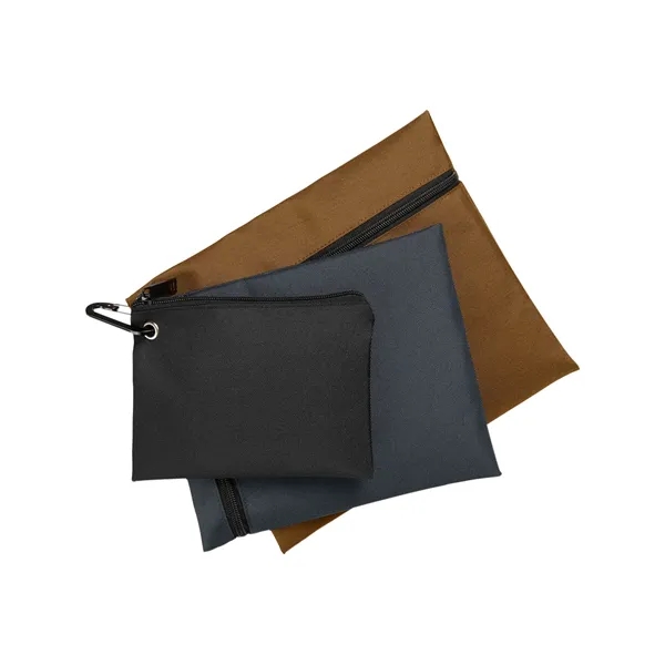 Harriton Eco Friendly Three Pouch Set - Harriton Eco Friendly Three Pouch Set - Image 1 of 2