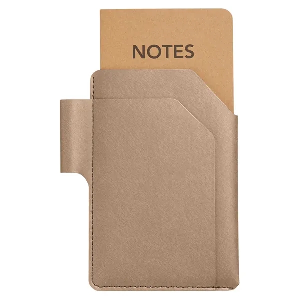Harriton Recycled PU Ground Jotter Notebook and Cover - Harriton Recycled PU Ground Jotter Notebook and Cover - Image 6 of 10