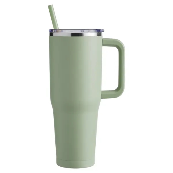 Harriton 40 oz. Vacuum Insulated Stainless Steel Travel T... - Harriton 40 oz. Vacuum Insulated Stainless Steel Travel T... - Image 6 of 16