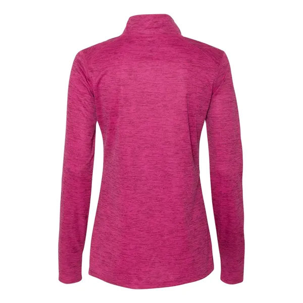 Badger Women's Tonal Blend Quarter-Zip Pullover - Badger Women's Tonal Blend Quarter-Zip Pullover - Image 11 of 20