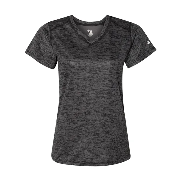 Badger Women's Tonal Blend V-Neck T-Shirt - Badger Women's Tonal Blend V-Neck T-Shirt - Image 1 of 15