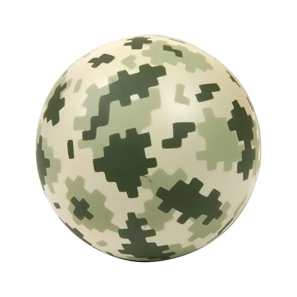 Digi Camo Round Stress Ball - Digi Camo Round Stress Ball - Image 1 of 1